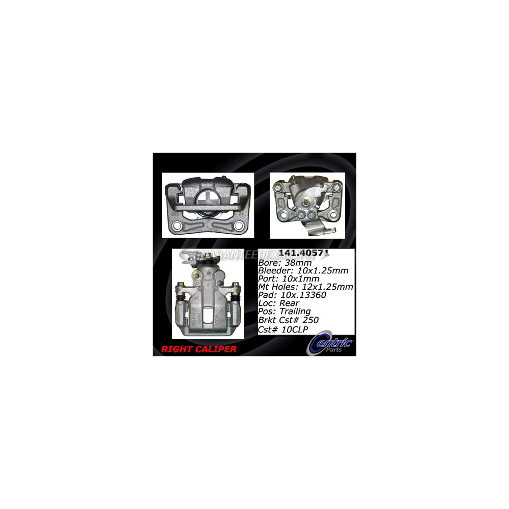 2012 Acura TSX Brake Caliper