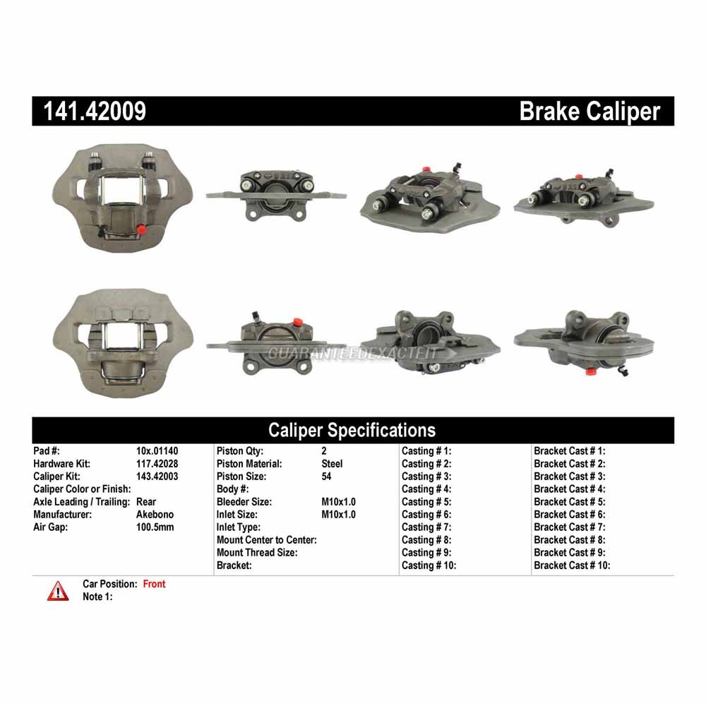 1982 Nissan 200SX Brake Caliper