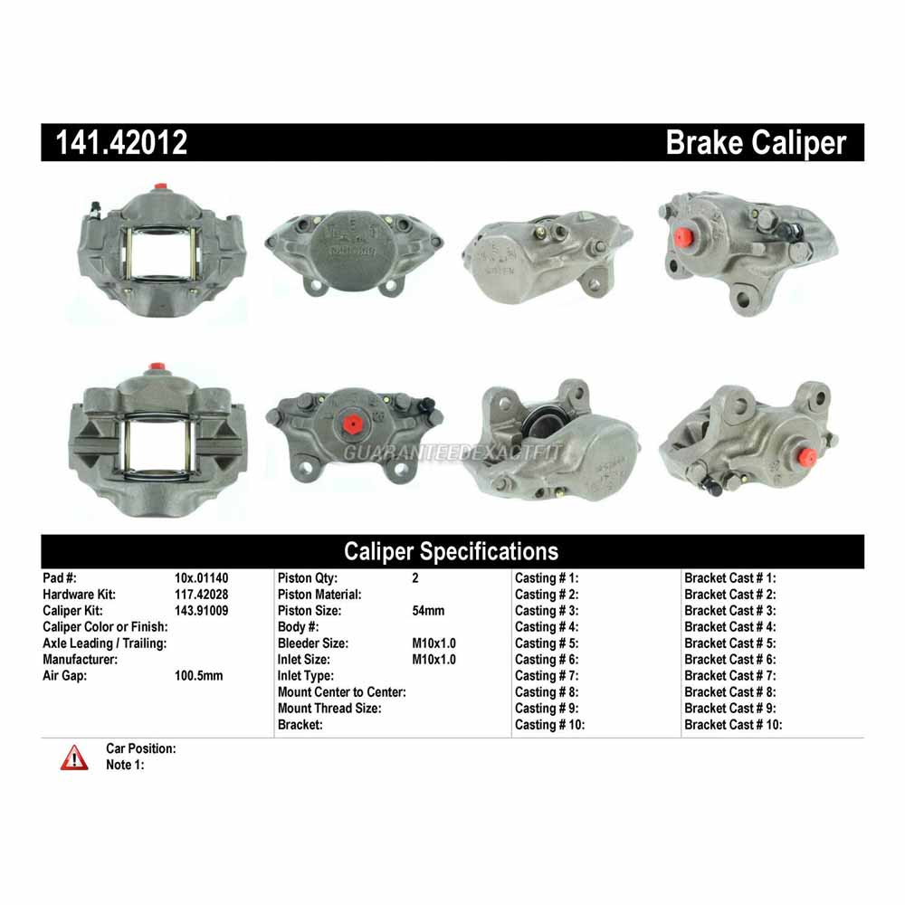 1978 Nissan 280Z Brake Caliper