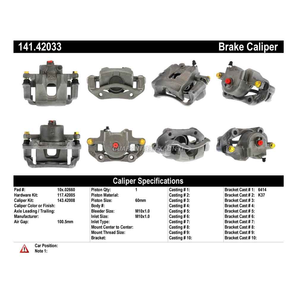 1994 Nissan D21 Brake Caliper