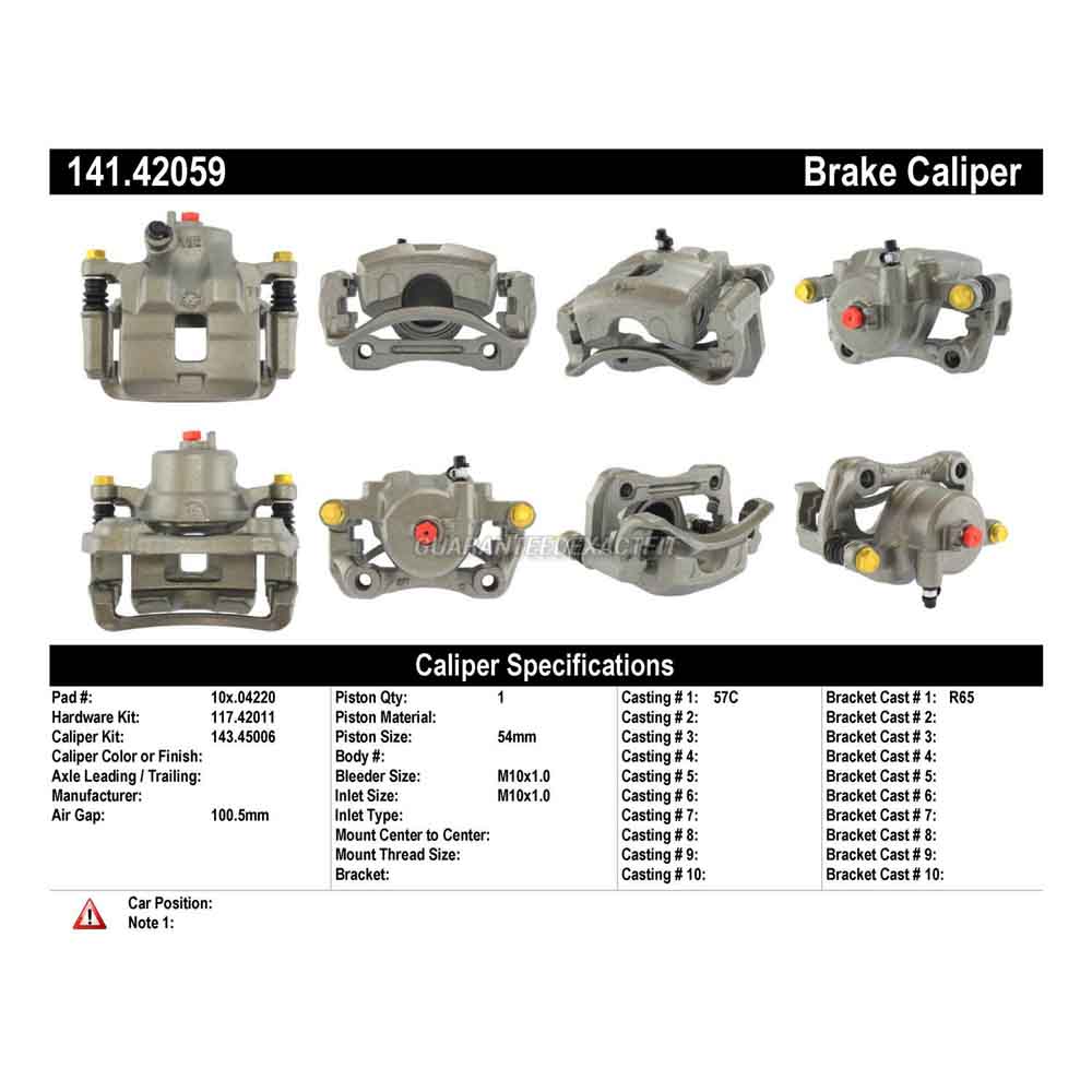 1994 Nissan 240SX Brake Caliper