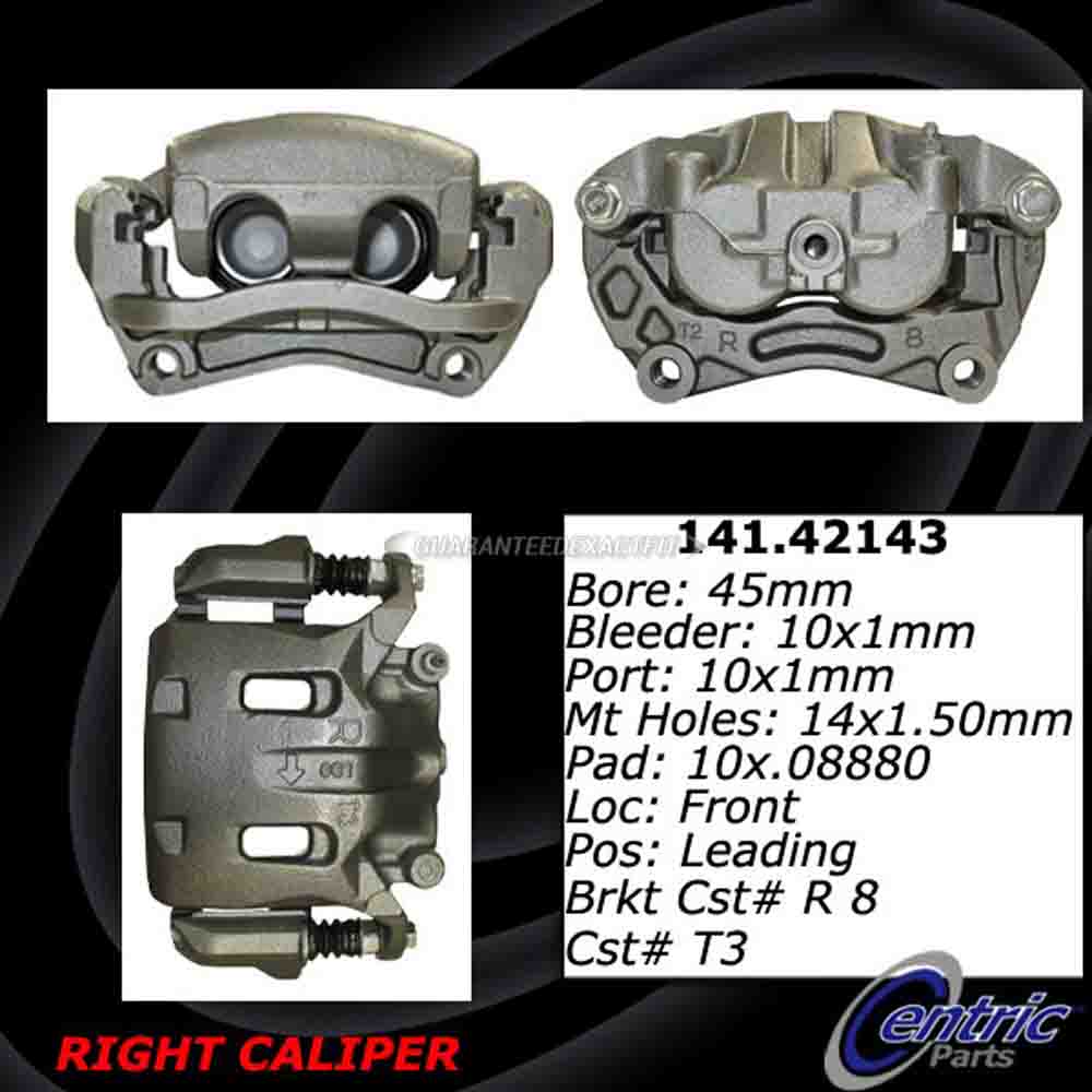 2012 Nissan Pathfinder Brake Caliper