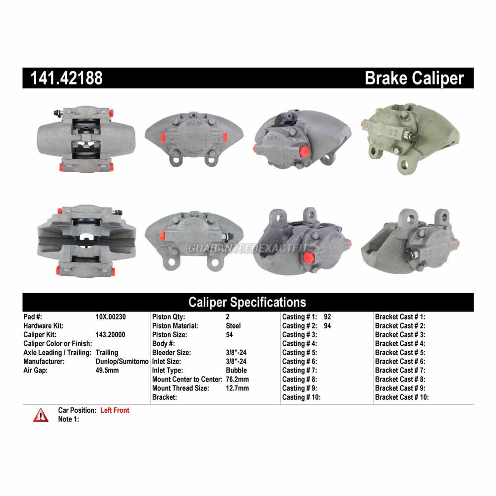 1967 Nissan 2000 Brake Caliper