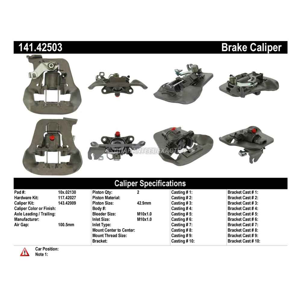 1981 Nissan 280ZX Brake Caliper