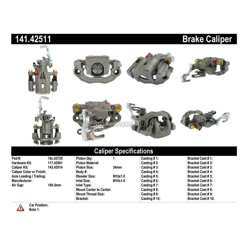 1992 Nissan 240SX Brake Caliper