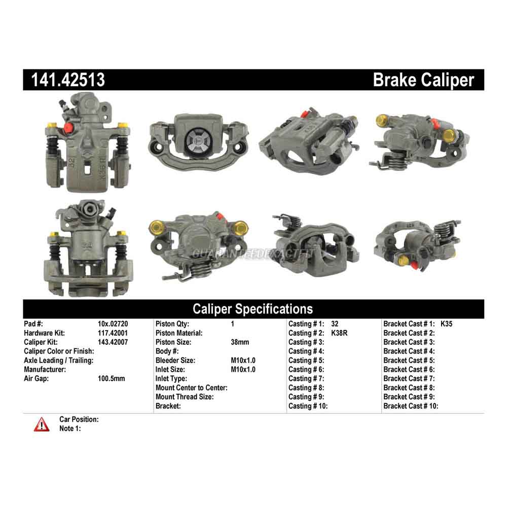 1994 Nissan 240SX Brake Caliper
