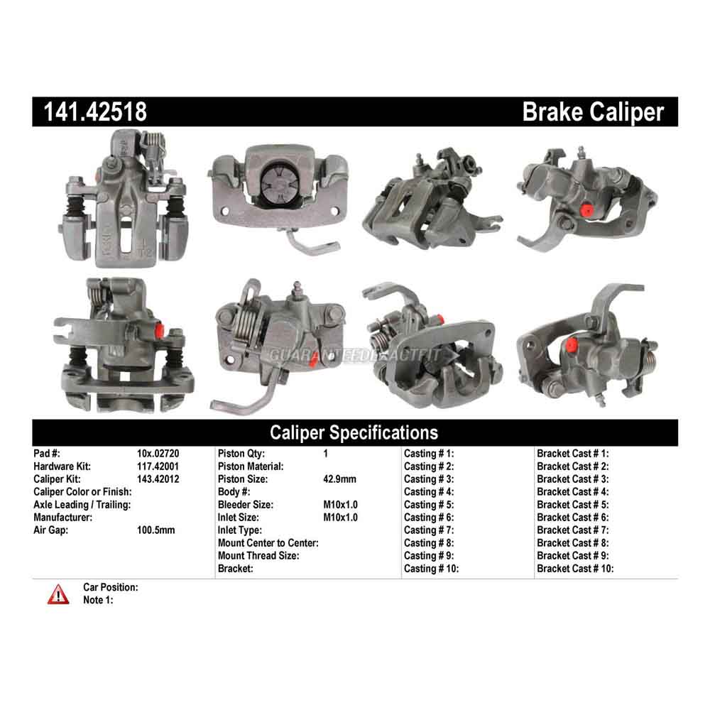 1985 Nissan 300ZX Brake Caliper