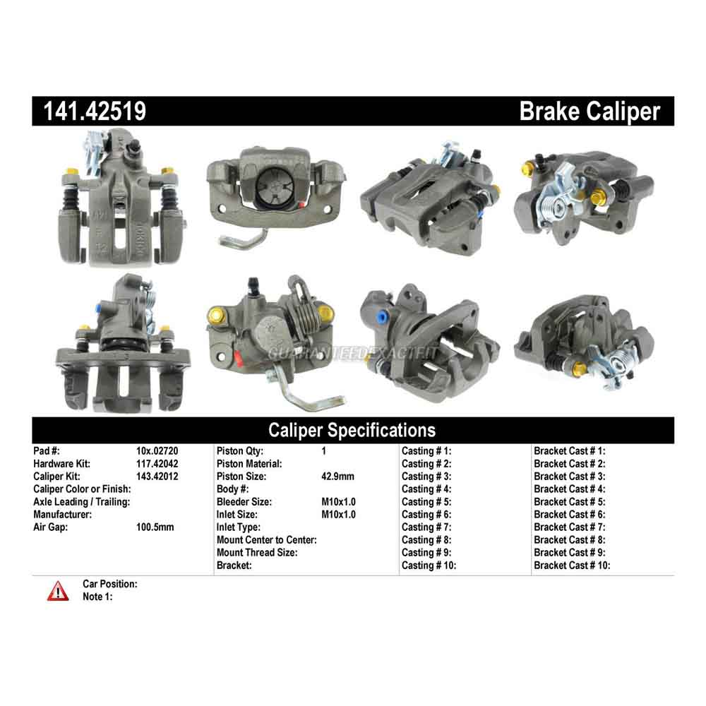 1987 Nissan 300ZX Brake Caliper