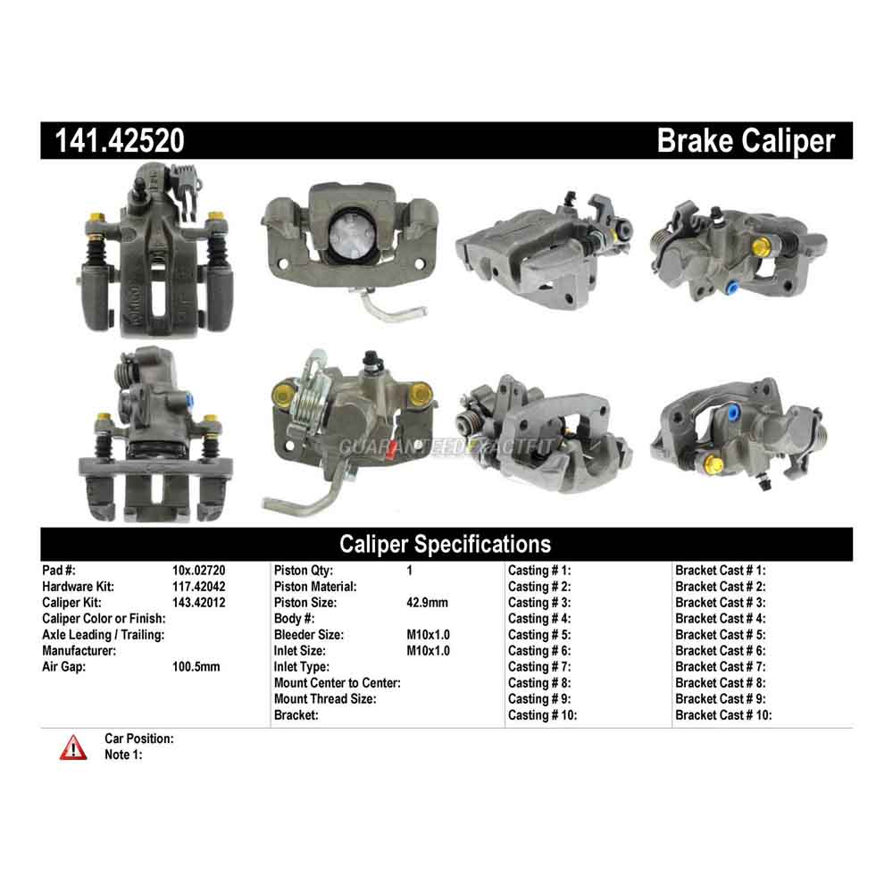 1987 Nissan 300ZX Brake Caliper