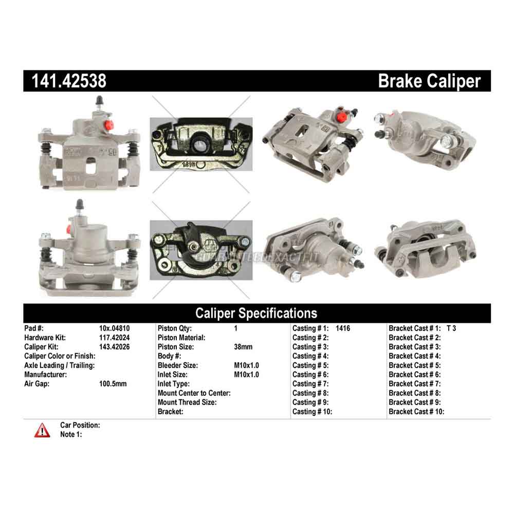 1994 Infiniti Q45 Brake Caliper