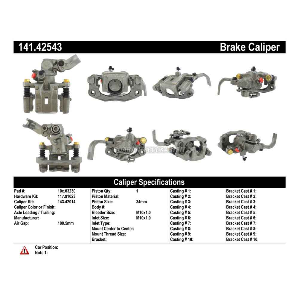 1990 Nissan Maxima Brake Caliper