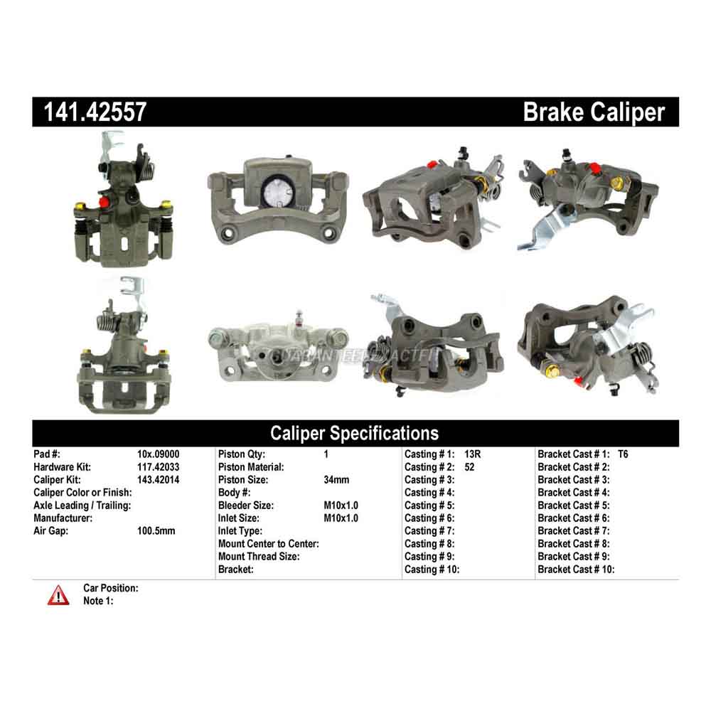 2000 Nissan Maxima Brake Caliper