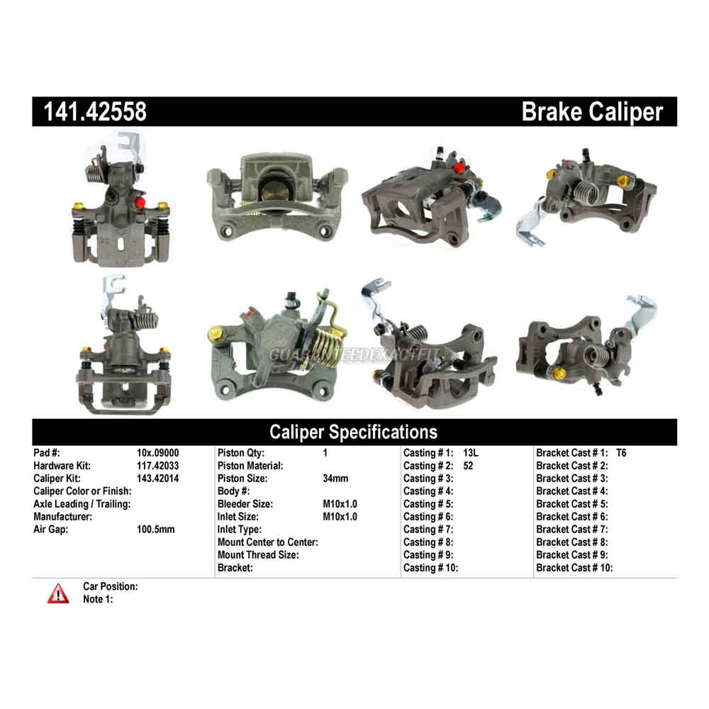 2000 Nissan Maxima Brake Caliper