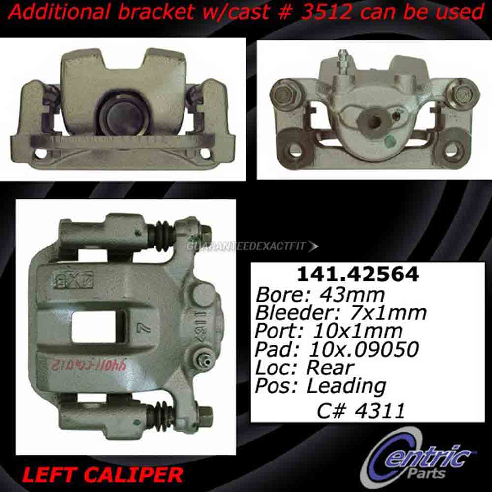2003 Infiniti FX45 Brake Caliper