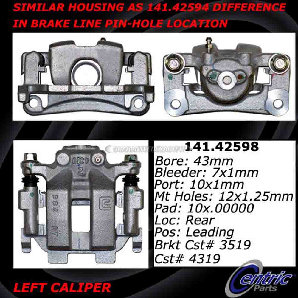 2012 Infiniti FX35 Brake Caliper