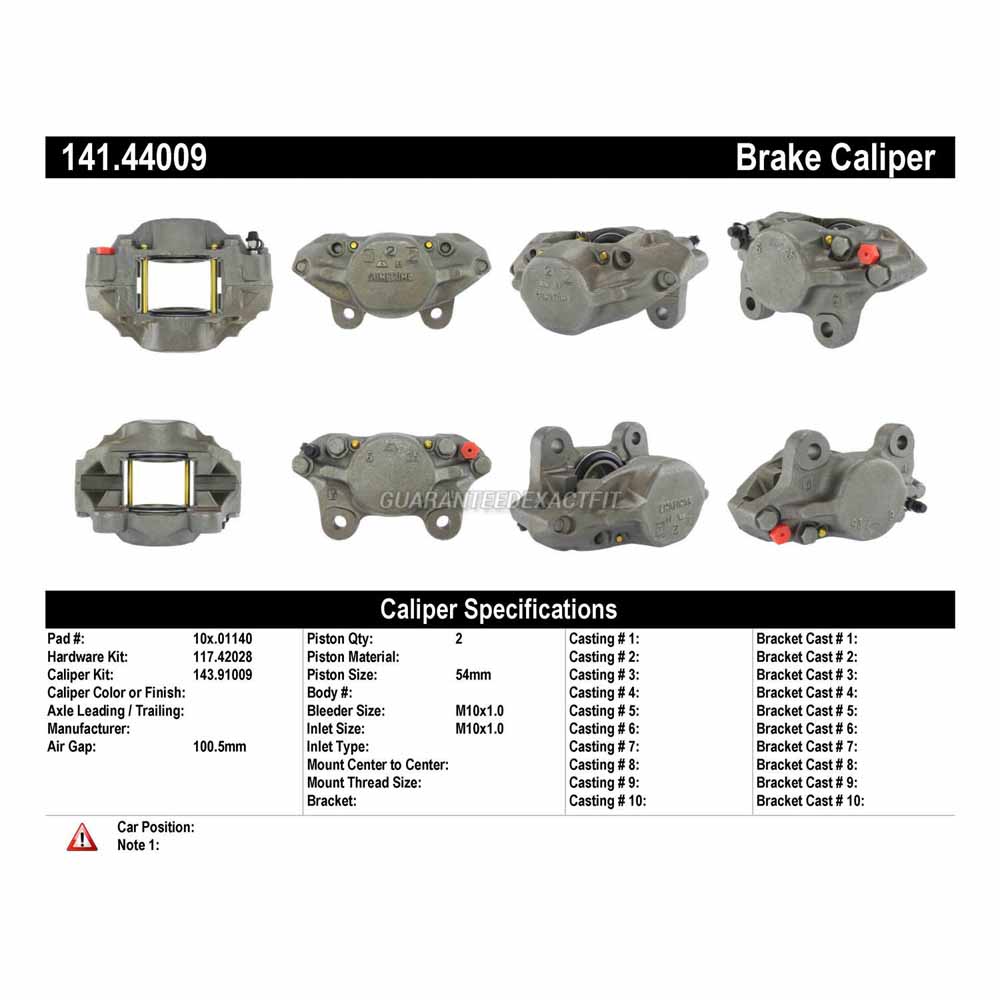 1982 Toyota Corona Brake Caliper