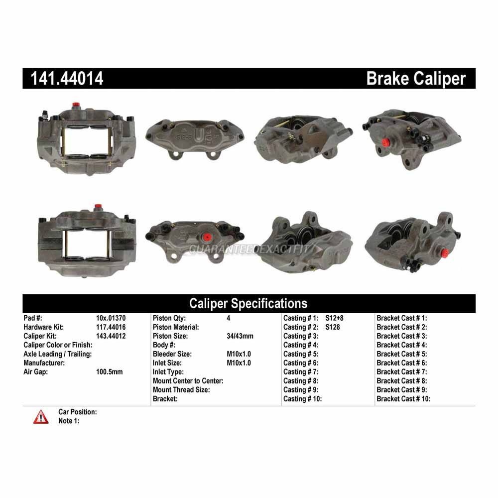 1987 Toyota 4Runner Brake Caliper
