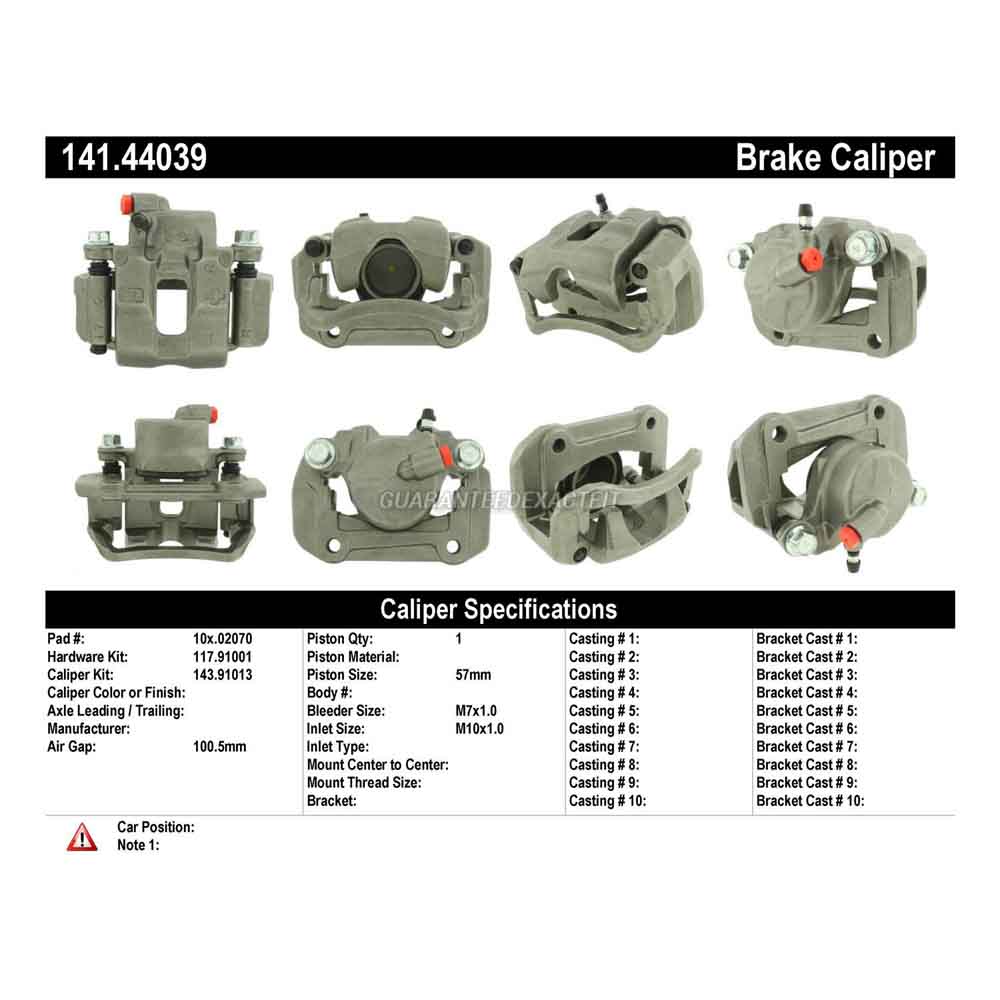 1987 Toyota Cressida Brake Caliper