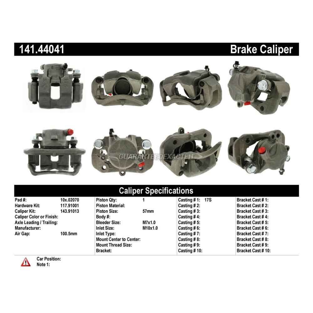 1993 Toyota Pick-up Truck Brake Caliper