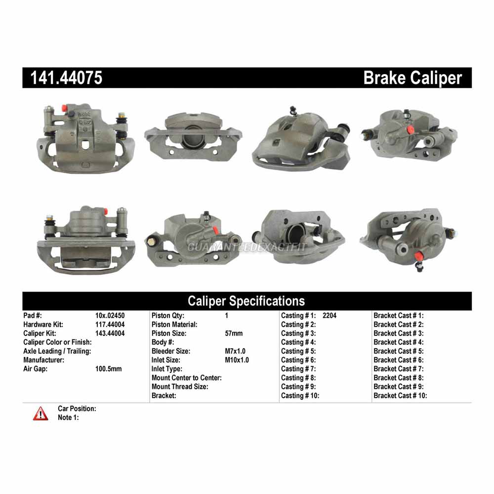 1982 Toyota Celica Brake Caliper