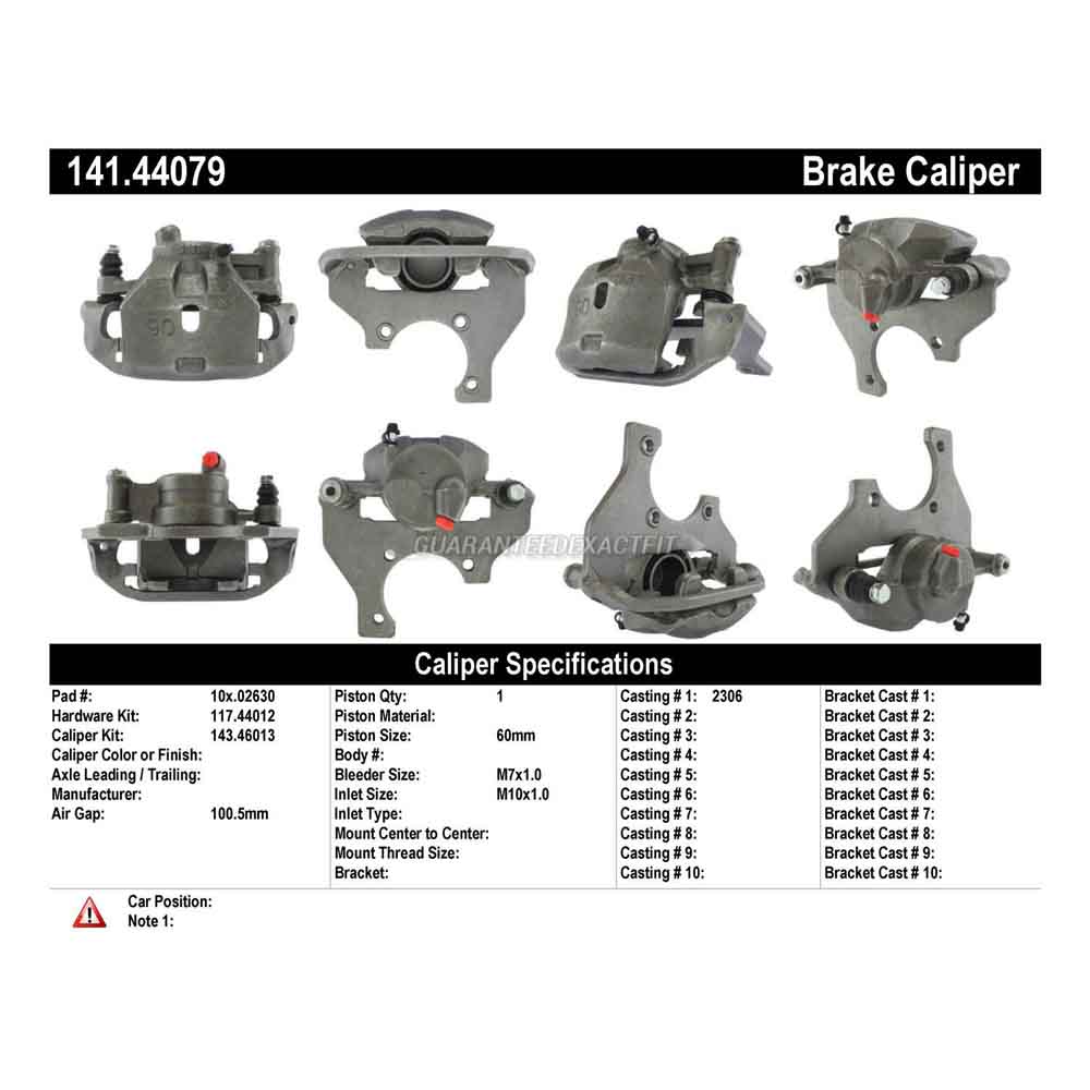1986 Toyota Van Brake Caliper