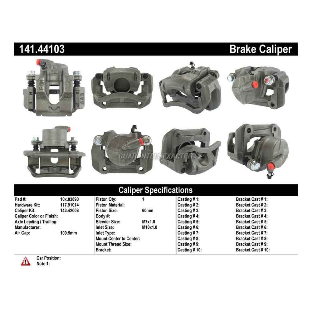 1990 Toyota Cressida Brake Caliper