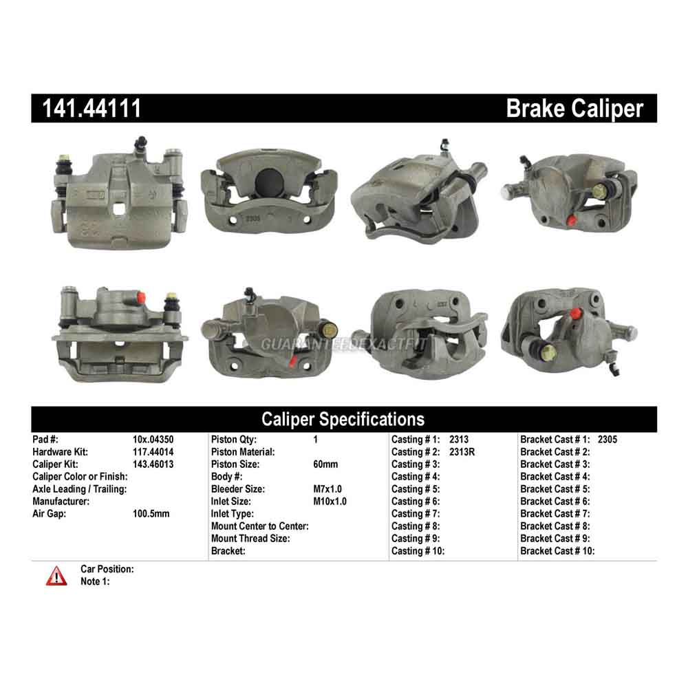 1987 Toyota Supra Brake Caliper