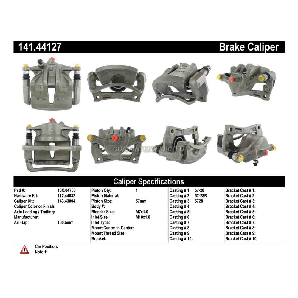 1994 Toyota Celica Brake Caliper