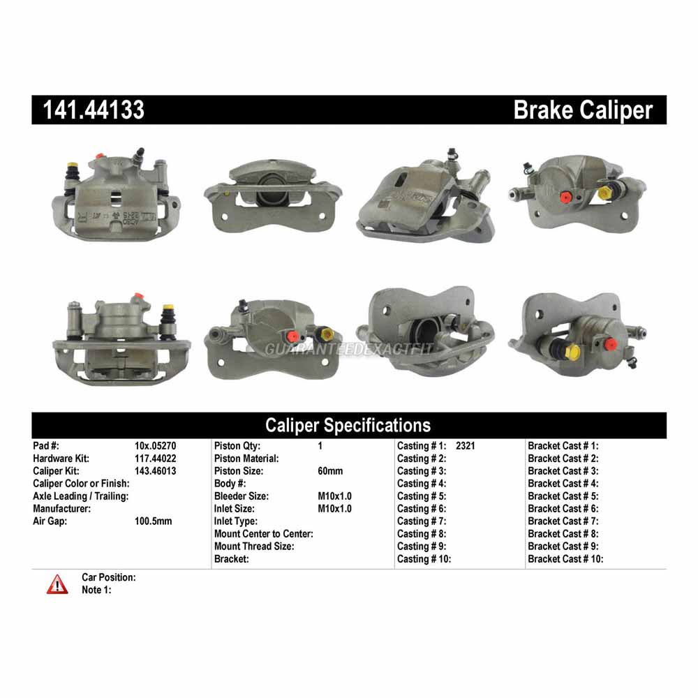 1994 Toyota Previa Brake Caliper
