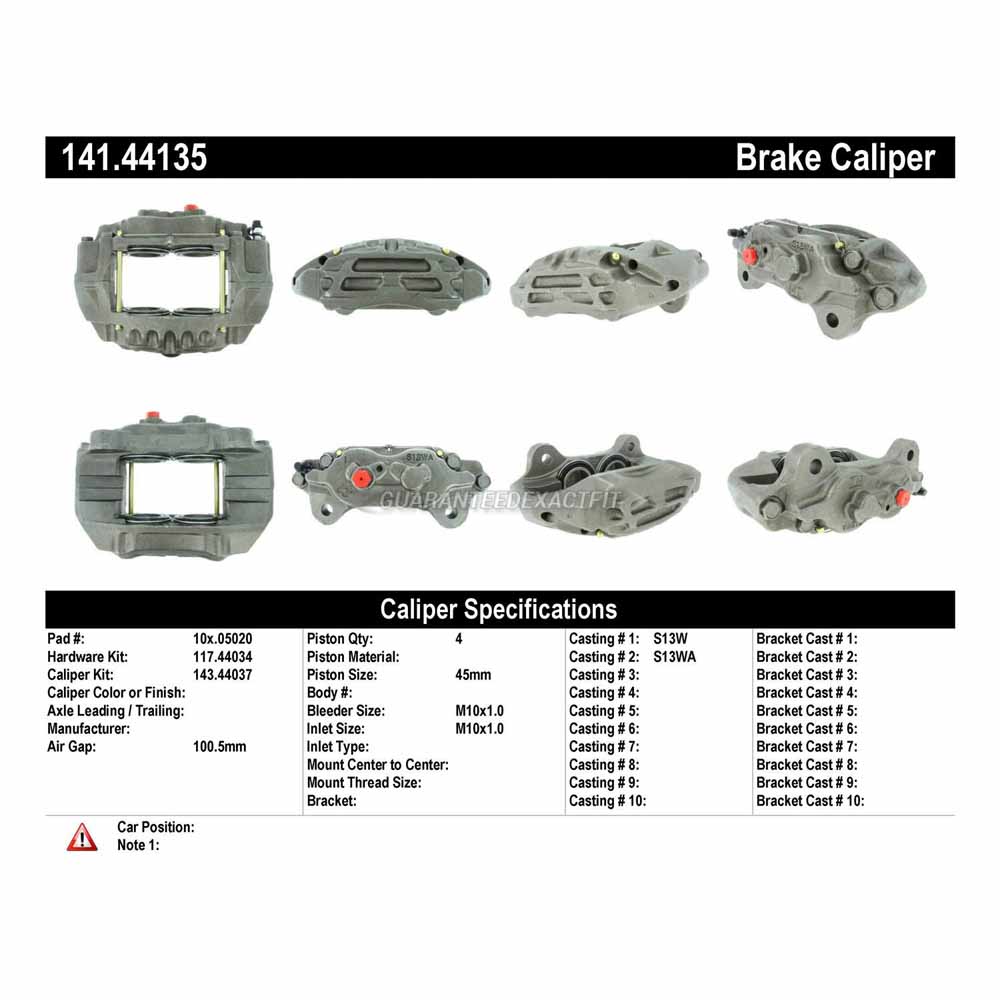 1992 Toyota Land Cruiser Brake Caliper