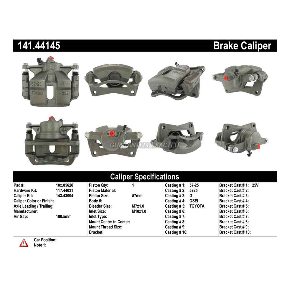 1994 Toyota Celica Brake Caliper