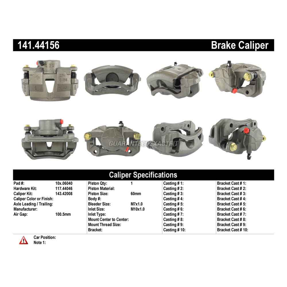 1994 Toyota T100 Brake Caliper