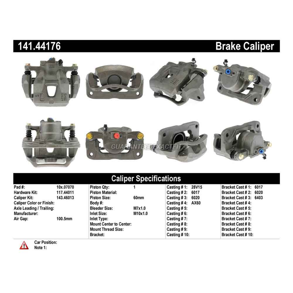 2000 Lexus ES300 Brake Caliper
