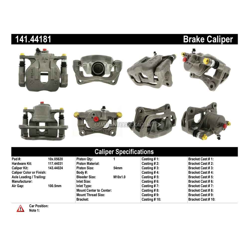 2000 Toyota RAV4 Brake Caliper