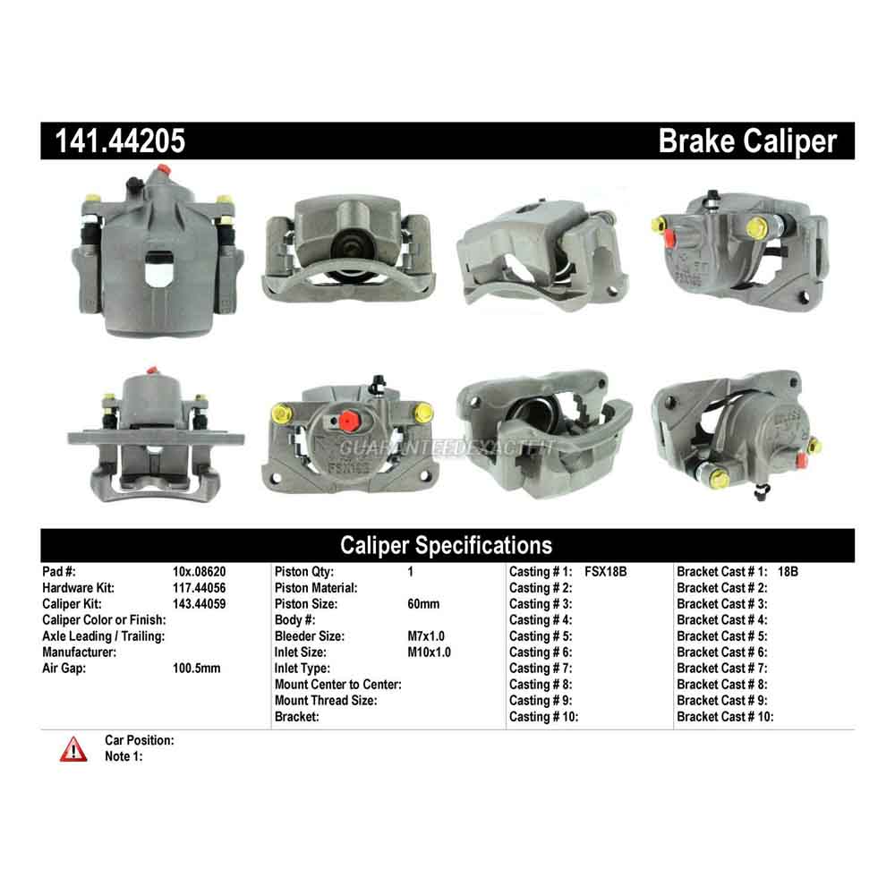 2003 Toyota RAV4 Brake Caliper