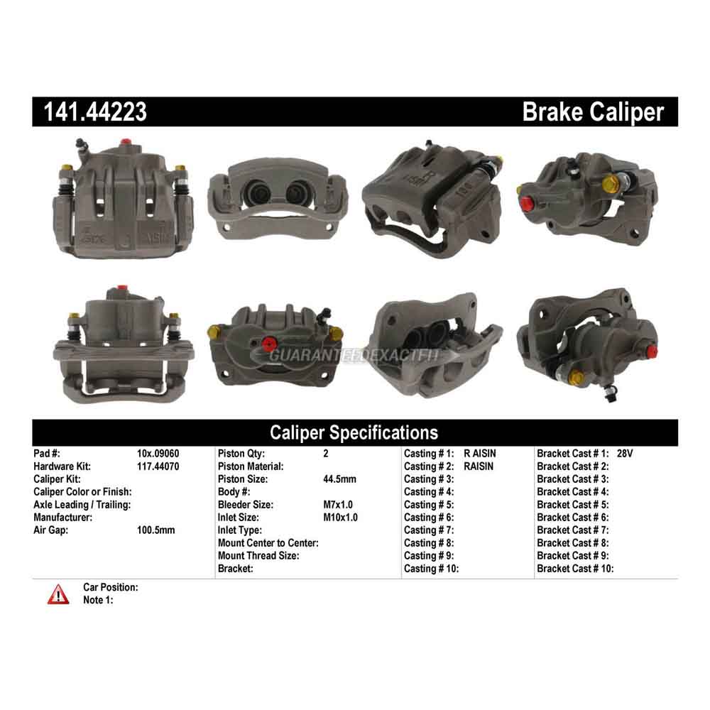 2004 Lexus ES330 Brake Caliper