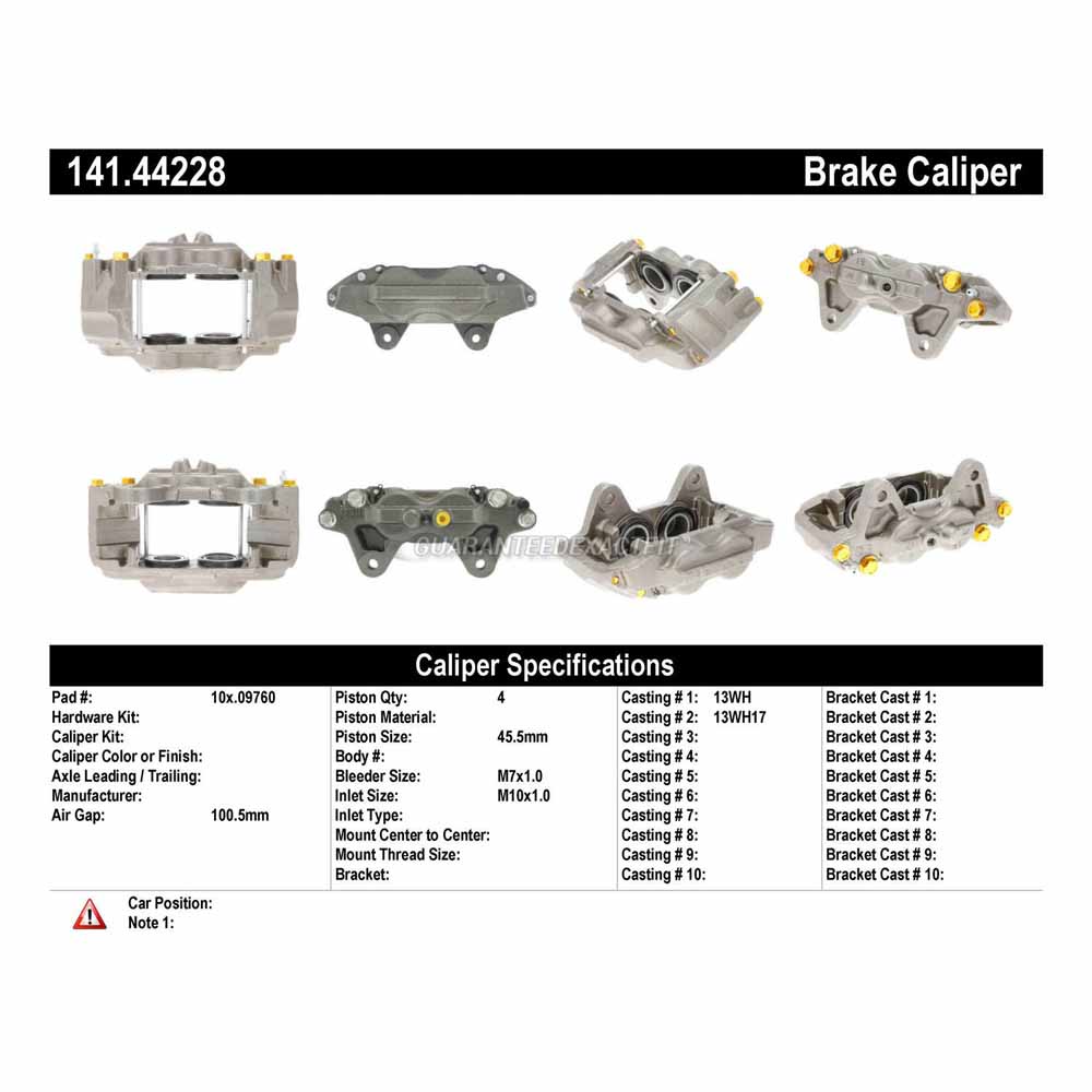 2003 Lexus GX470 Brake Caliper