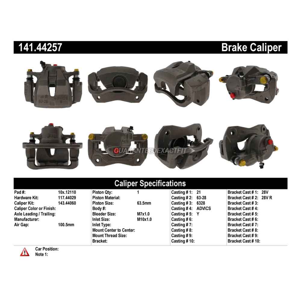 2012 Scion tC Brake Caliper