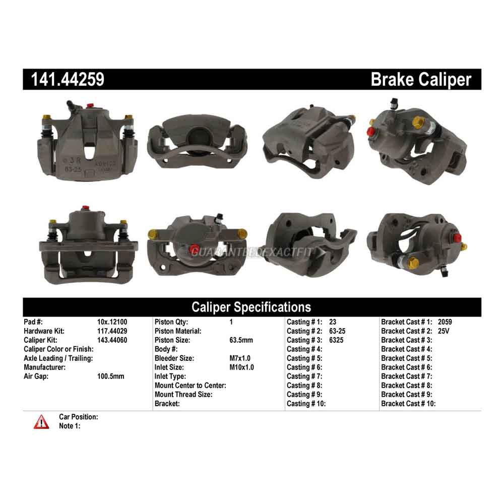 2016 Toyota RAV4 Brake Caliper