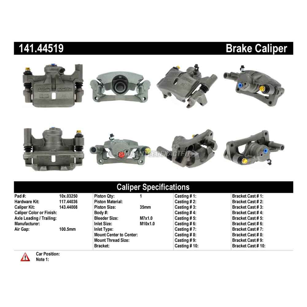 1997 Lexus ES300 Brake Caliper