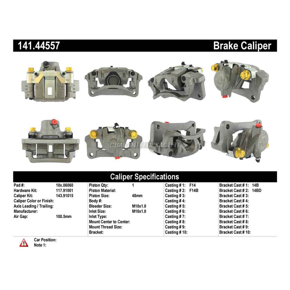 1996 Lexus LX450 Brake Caliper