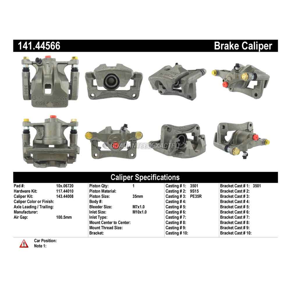 1995 Toyota Avalon Brake Caliper