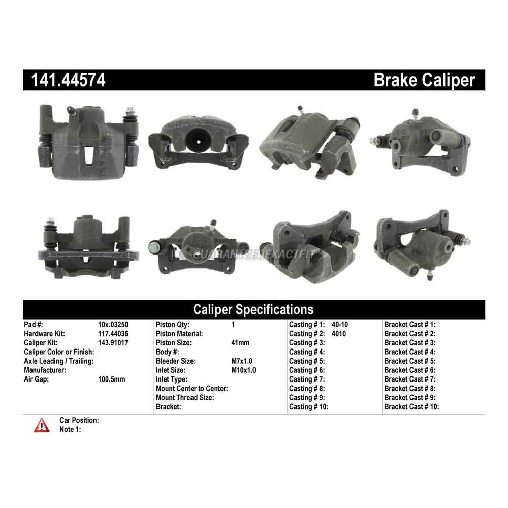 2000 Lexus RX300 Brake Caliper