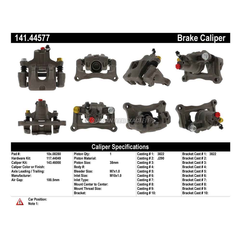 2000 Toyota Avalon Brake Caliper