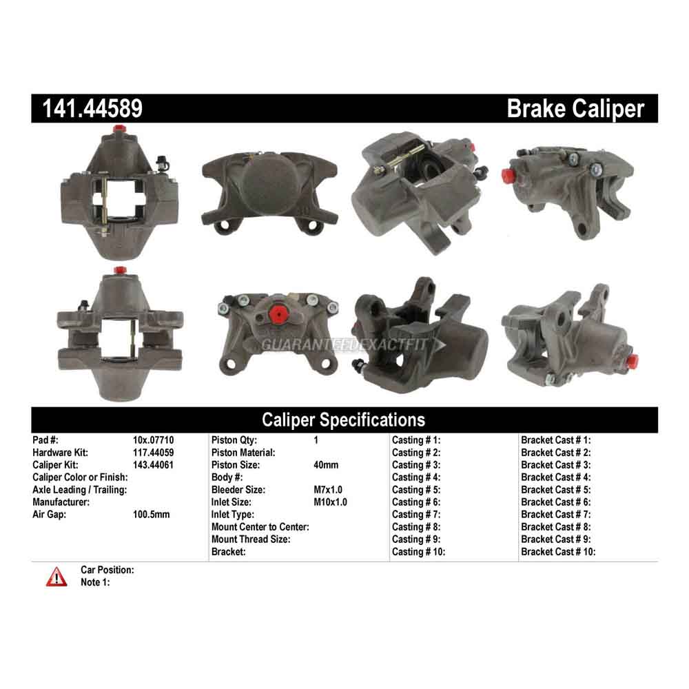 2004 Lexus IS300 Brake Caliper