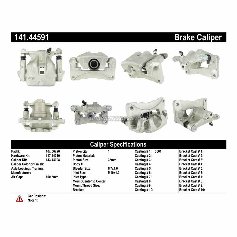 1996 Toyota Avalon Brake Caliper