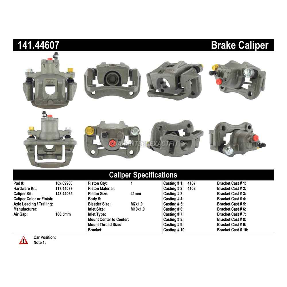 2007 Lexus RX350 Brake Caliper