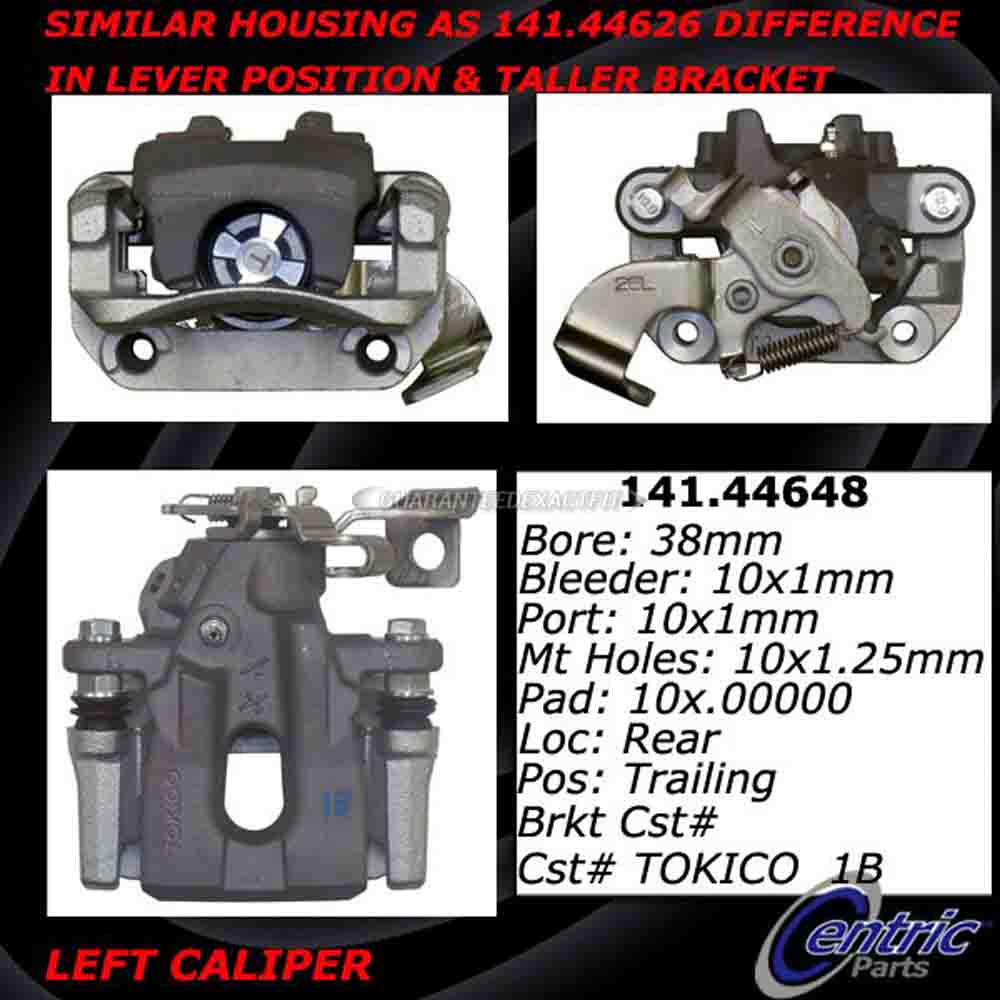 2012 Toyota Prius Brake Caliper