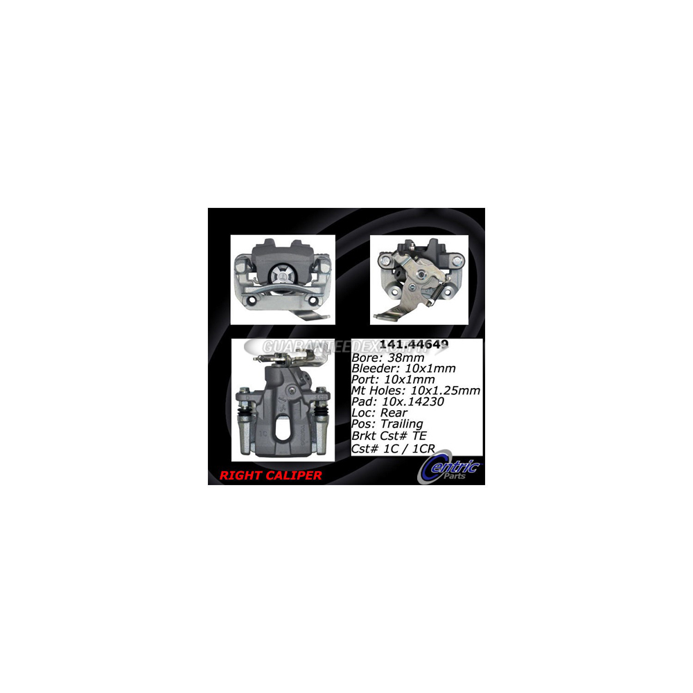 2012 Lexus CT200h Brake Caliper