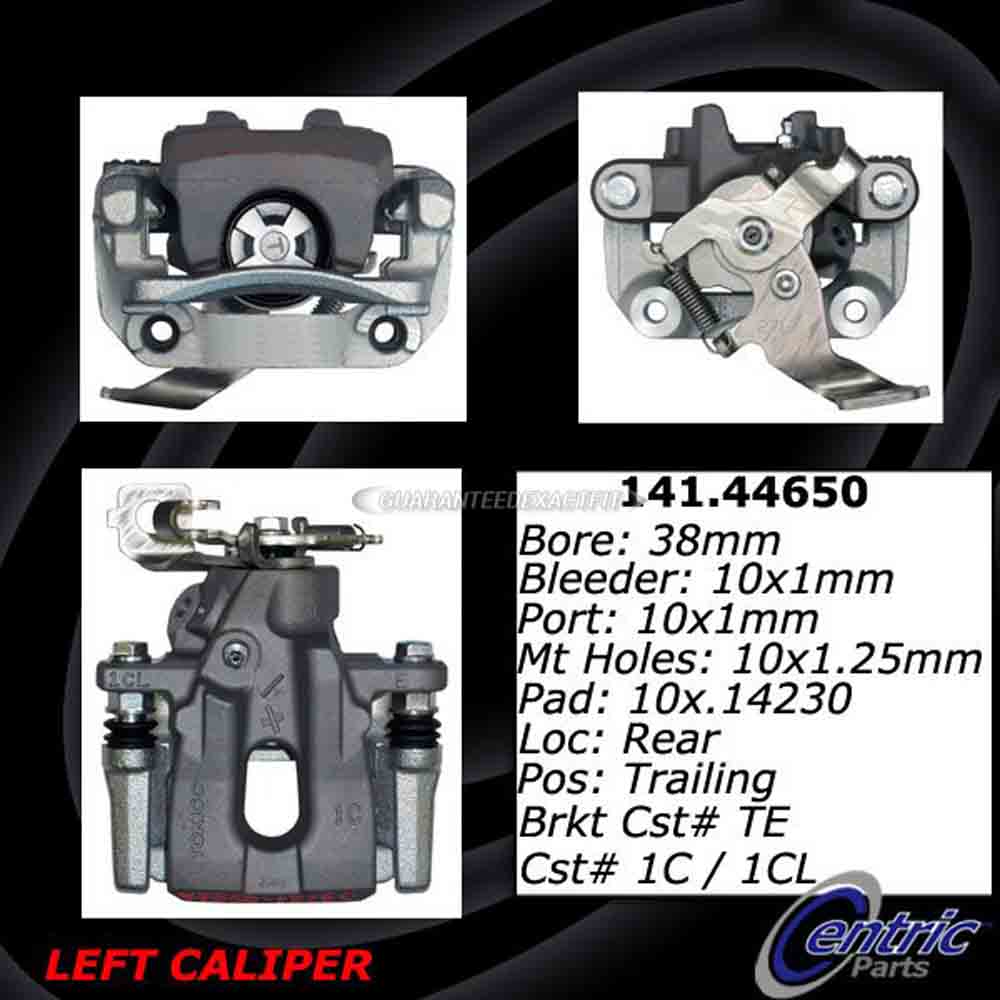 2012 Lexus CT200h Brake Caliper